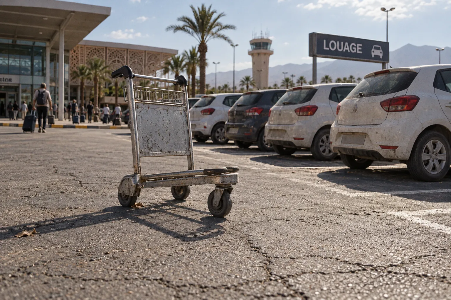 Location voiture aeroport marrakech : délais et logistique au comptoir