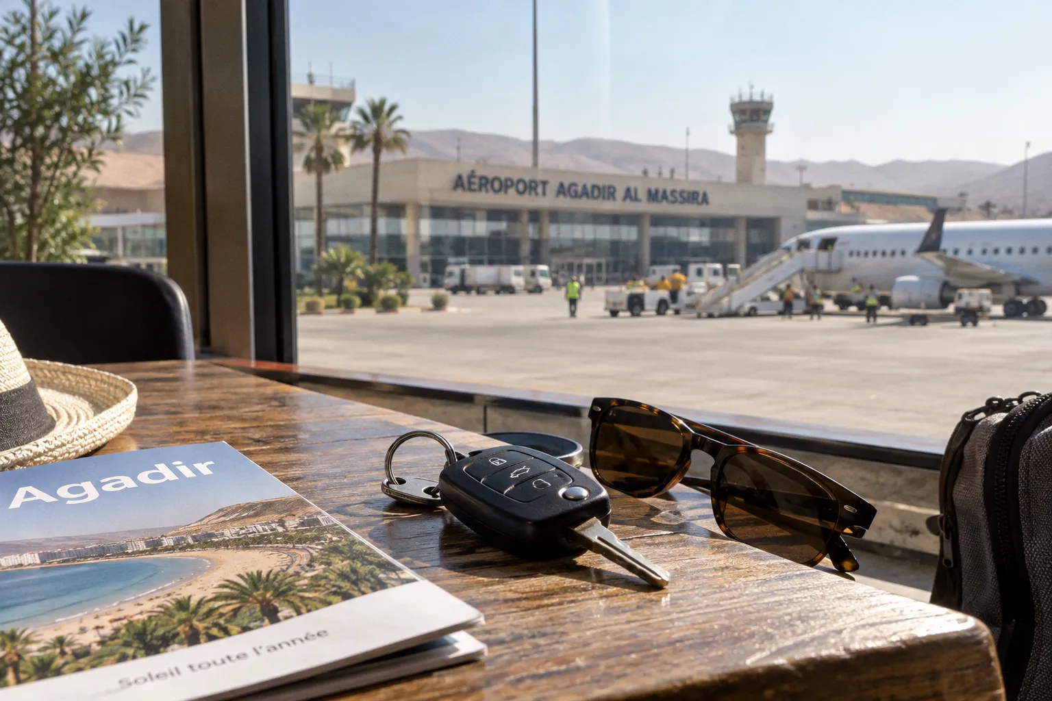Location voiture Agadir aéroport : calendrier des prix et météo