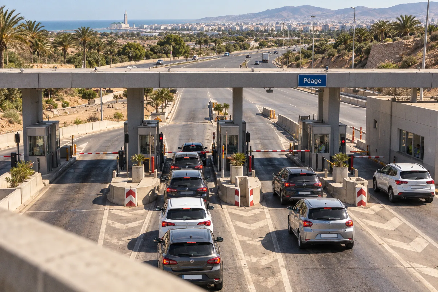 Location voiture Casablanca aéroport : faut-il conduire en ville ?
