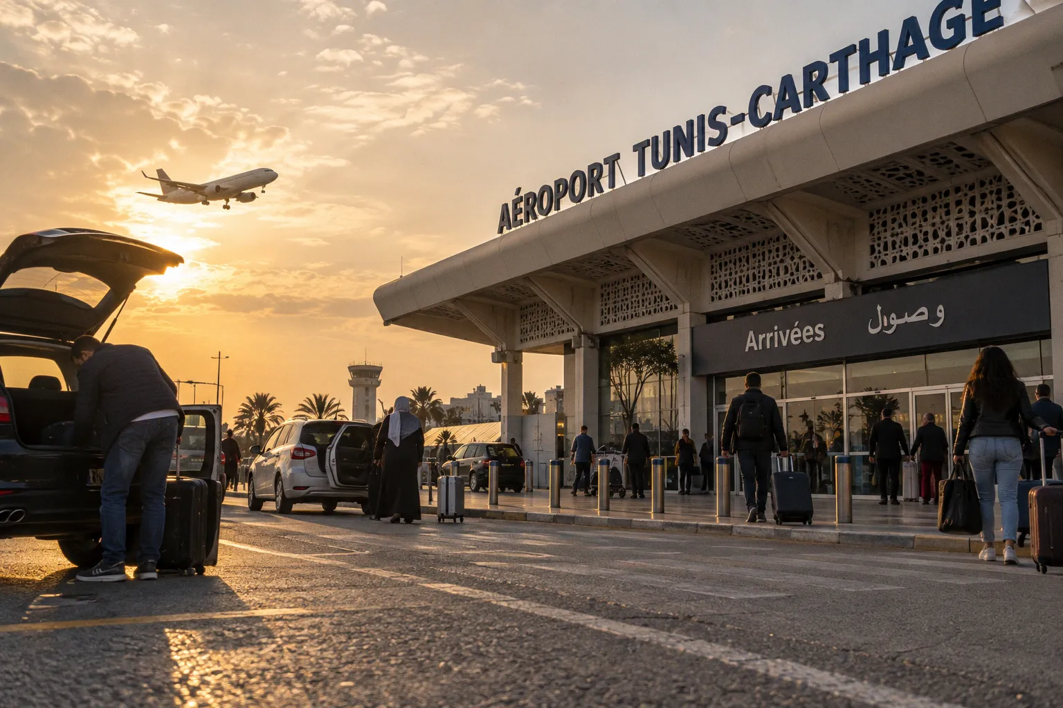 Suivi des arrivées à l'aéroport de Tunis-Carthage : anticipez vos déplacements