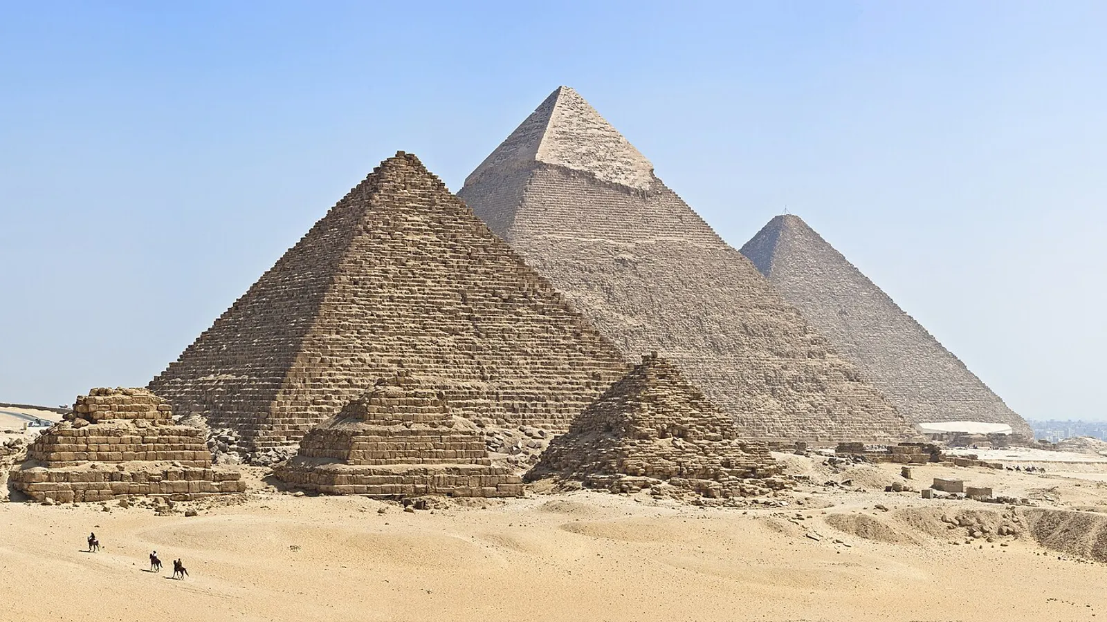 Pyramides de Gizeh, Égypte