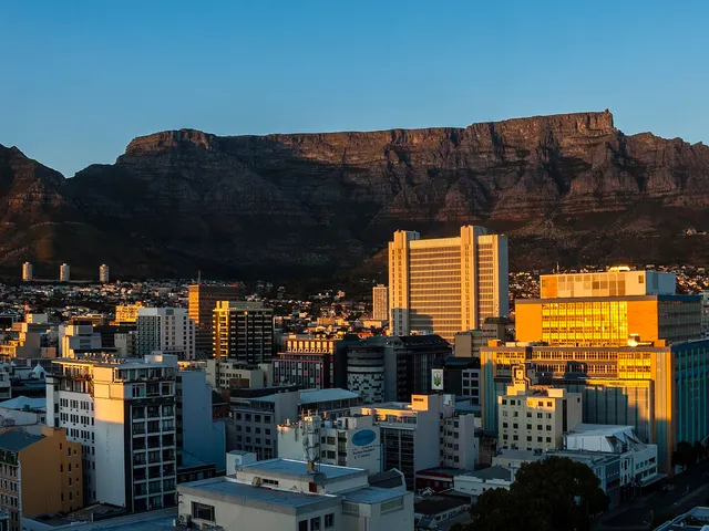 Paysage en Afrique du Sud